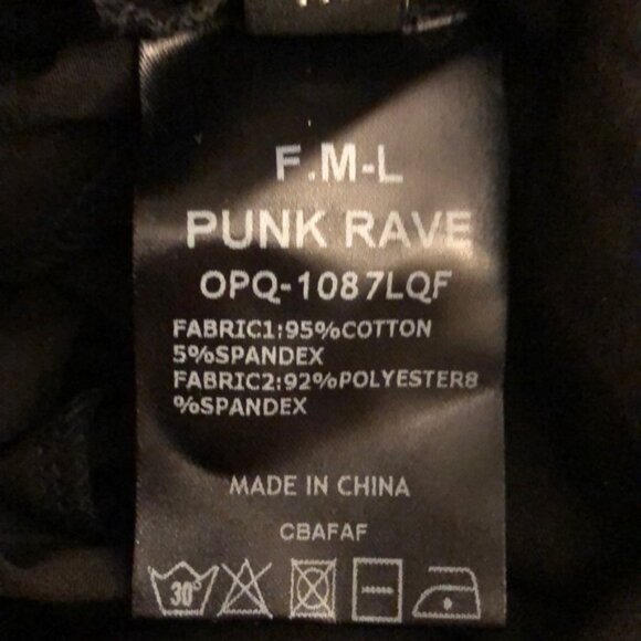 PUNK RAVE Mystery Story Gothic Witchy Alt hooded mini dress - Picture 7 of 9